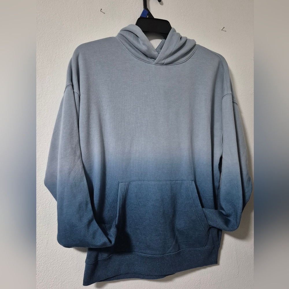 No Boundaries Dip Dye Blue Hoodie